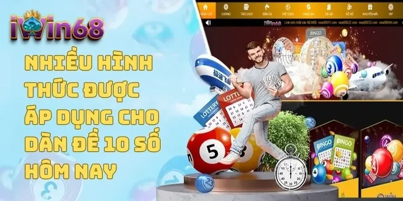 Nhiều hình thức được áp dụng cho dàn đề 10 số hôm nay 
