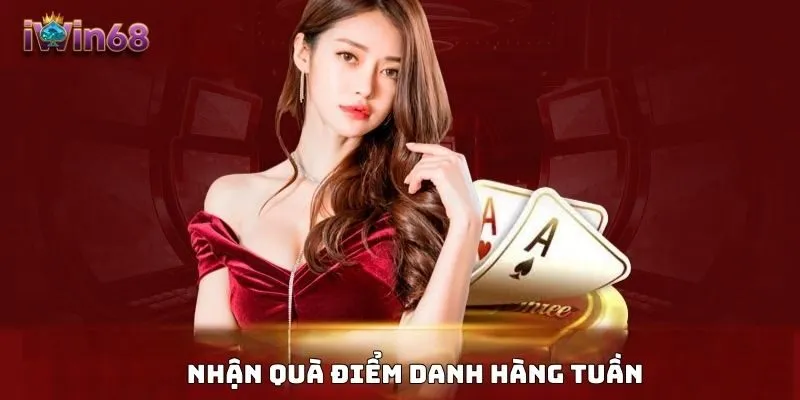 Nhận quà điểm danh hàng tuần