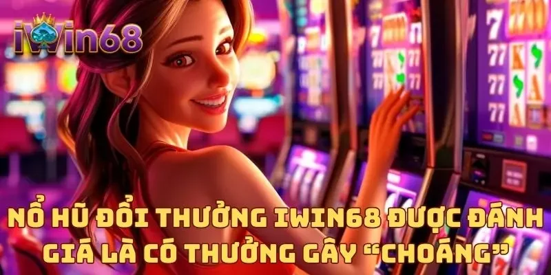 Nổ hũ đổi thưởng IWIN68 được đánh giá là có thưởng gây “choáng”